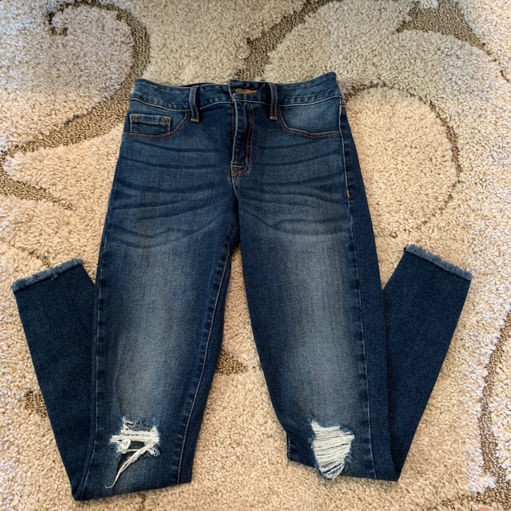 Refuge Distressed Skinny Jeans